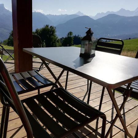 Rez De Chaussee Tres Calme Vue Mont-Blanc Combloux Bagian luar foto