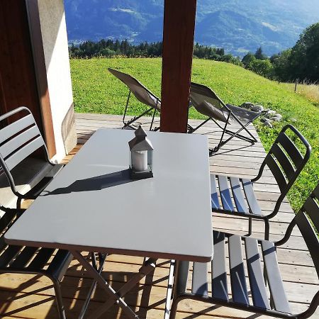 Rez De Chaussee Tres Calme Vue Mont-Blanc Combloux Bagian luar foto